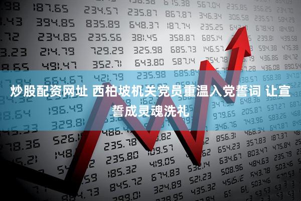 炒股配资网址 西柏坡机关党员重温入党誓词 让宣誓成灵魂洗礼